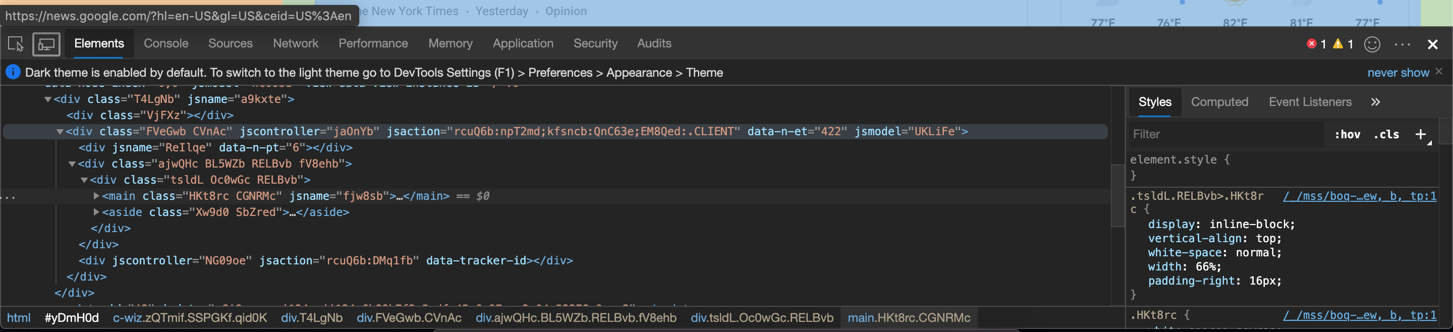 comparing browser developer tools