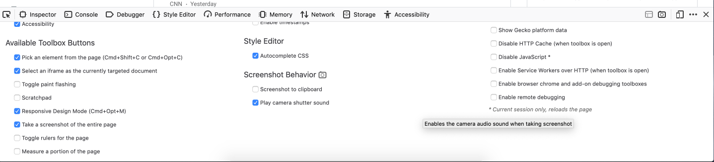 comparing browser developer tools