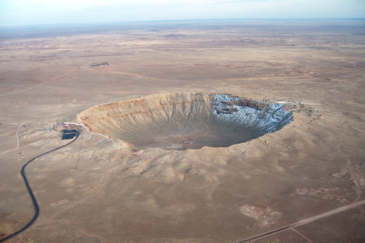 asteroid craters on earth