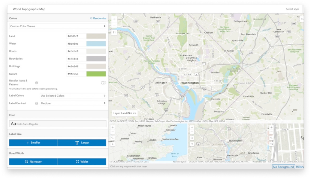 Cartography Design using Esri’s ArcGIS Vector Tile Style Editor – GeoMarvel