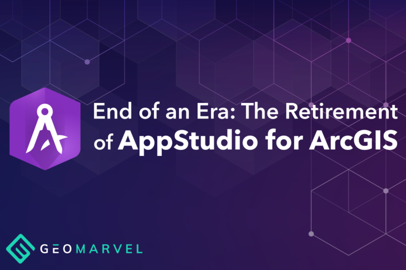 The Retirement of AppStudio for ArcGIS